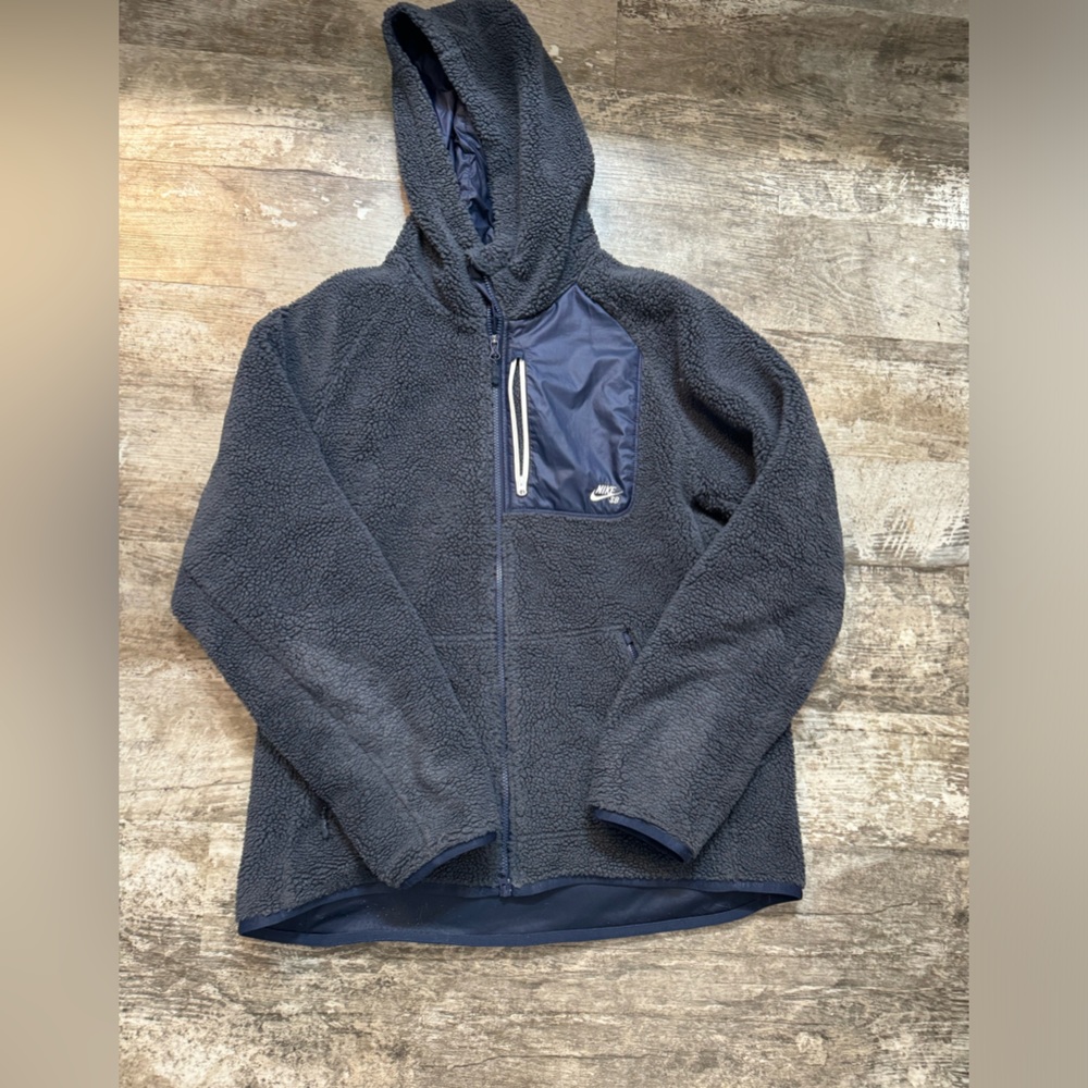 Nike Skateboard Fleece Jacket - Full Zip - XL
